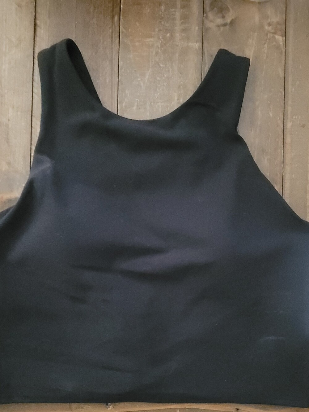 Athleta Conscious Crop Bra A C Black Sz S NWT